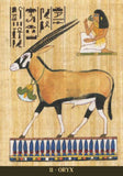 Egyptian Sacred Animals Oracle Cards