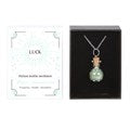 Luck Green Aventurine Potion Bottle Necklace