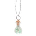 Luck Green Aventurine Potion Bottle Necklace