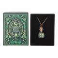Green Witch Green Aventurine Potion Bottle Necklace